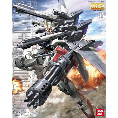 【中古】 MG 1/100 GAT-X105 ストライクガンダム + I.W.S.P. (機動戦士ガンダムSEED)