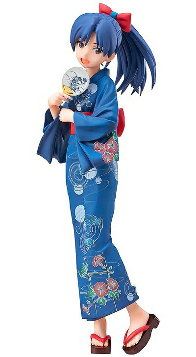 【中古】 THE iDOLM@STER 如月千早 浴衣Ver. 1/8スケール PVC製 塗装済み完成品フィギュア