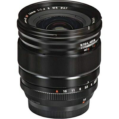 【中古】 富士フイルム(FUJIFILM) X 交換レンズ フジノン 単焦点 超広角 大口径 16mm F1.4 防塵防滴耐低温 絞りリング F XF16MMF1.4 R WR