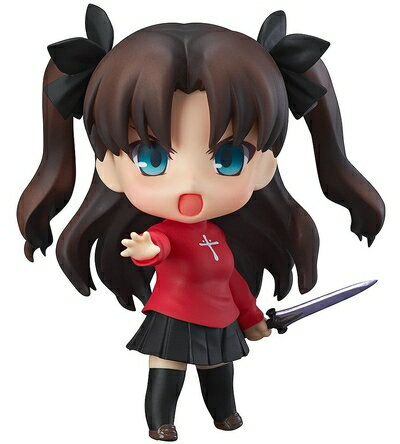 【中古】 Fate/stay night ねんどろいど 遠坂凛 (ノンスケール ABS&PVC塗装済み可動フィギュア)