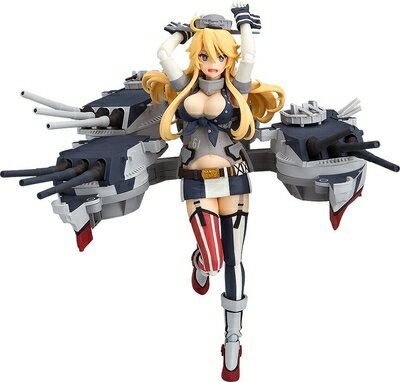 【中古】 figma 艦隊これくしょん ‐艦これ‐ Iowa ノンスケール ABS&PVC製 塗装済み可動フィギュア
