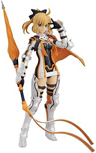 【中古】 figma GOODSMILE RACING ＆ TYPE-MOON RACING アルトリア・ペンドラゴン レーシングver. ノンスケール ABS&PVC製 塗装済み可動フィギュア
