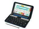 【中古】 シャープ カラー電子辞書 Brain 高校生モデル ネイビー系 2019年春モデル PW-SH6-K(2)