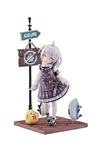 【中古】 RIBOSE 『アズールレーン』 U 110 潜水鮫のカワイイ夢 1/7スケール PVC&ABS製 塗装済み完成品フィギュア