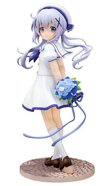 【中古】 PLUM ご注文はうさぎですか?? チノ Summer Uniform 1/7スケール PVC製 塗装済み 完成品 フィギュア 再販 PF181