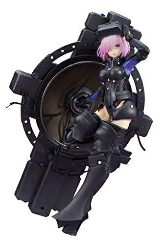 人物造型娃娃 - 【中古】 キューズQ Fate/Grand Order シールダー/マシュ・キリエライト オルテナウス 1/7スケール PVC製 塗装済み 完成品 フィギュア