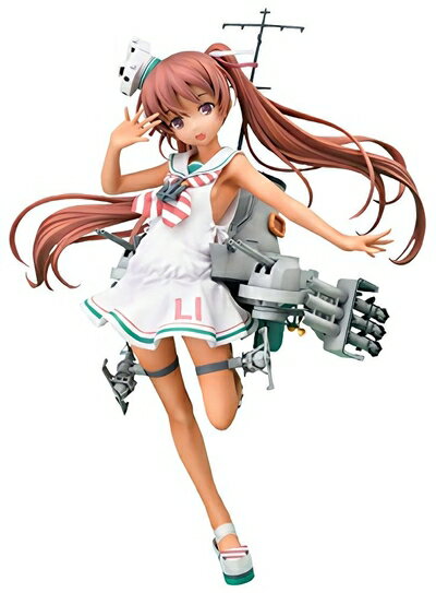 【中古】 艦隊これくしょん -艦これ- Libeccio(リベッチオ) 通常版 1/7 完成品フィギュア(月刊ホビージャパン2017年6月号＆7月号 誌上通販、一部販売店限定)