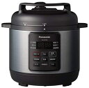 【中古】 パナソニック 電気圧力鍋 3L 圧力/低温/無水/煮込/自動調理 レシピブック付 温度過昇防止機能 SR-MP300-K