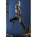 【中古】 ムービー・マスターピース スパイダーマン:ノー・ウェイ・ホーム スパイダーマン ブラック&ゴールドスーツ版 1/6スケールフィギュア