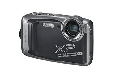 【中古】 富士フイルム(FUJIFILM) 防水カメラ XP140 ダークシルバー FX-XP140DS(2.0)