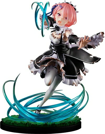 【中古】 KDcolle Re ゼロから始める異世界生活 ラム ロズワール戦Ver. 1/7スケール PVC&ABS製 塗装済み完成品フィギュア KK34751