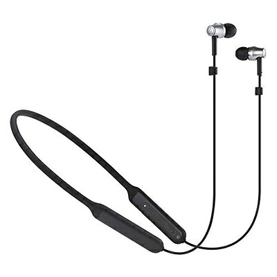 【送料無料】オーディオテクニカ SoundReality ワイヤレスイヤホン Bluetooth リモコン/マイク付 ATH-CKR700BT 色：ブラック