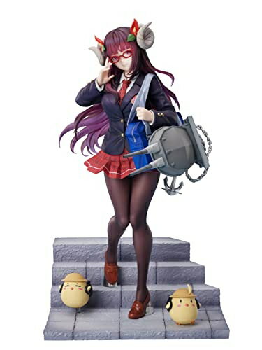 【中古】 フリュー アズールレーン 駿河 文化系なんだからっver. 1/7スケール PVC製 塗装済み 完成品 フィギュア AMU-FNX874