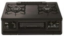 【中古】 パロマ ガステーブル エブリシェフ 水無し両面焼き 59cm 都市ガス(12A13A) 右強火 ブラックプラチナ IC-735WA-R-12A13A