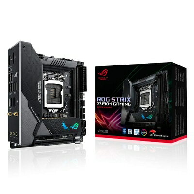 ����š� ASUS INTEL Z490 ��� LGA1200 �б� �ޥ����ܡ��� ROG STRIX Z490-I GAMING �� Mini-ITX ��