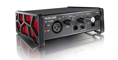 【中古】 TASCAM(タスカム) US-1X2HR 1Mic, 2IN/2OUT 24bit/192kHzハイレゾ USBオーディオ/MIDIインターフェース Youtube 音楽制作 生配信 DTM