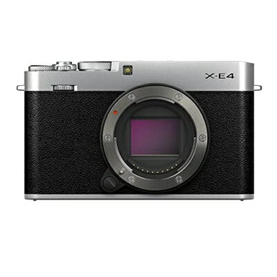 【中古】 富士フイルム(FUJIFILM) ミラーレスデジタルカメラ X-E4 ボディ シルバー F X-E4-S
