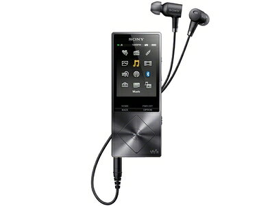 【中古】 SONY ウォークマン A20シリーズ 64GB ハイレゾ音源対応 ノイズキャンセリング機能搭載イヤホン付属 2015年モデル チャコールブラック NW-A27HN BM