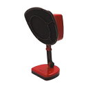【中古】 ドウシシャ 卓上式換気扇 エアークリーンファン レッド DTE-1501(RD)