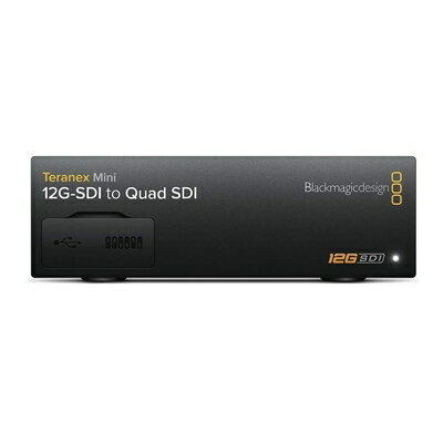 【中古】 ブラックマジックデザイン 【国内正規品】Blackmagic design Teranex Mini - 12G-SDI to Quad SDI ブラック