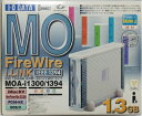 【中古】 I・O DATA MOA-i1300/1394 FireWire接続 1.3GB対応MOドライブ