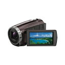 【中古】 ソニー SONY ビデオカメラHDR-CX675 32GB 光学30倍 ボルドーブラウン Handycam HDR-CX675 T(2)