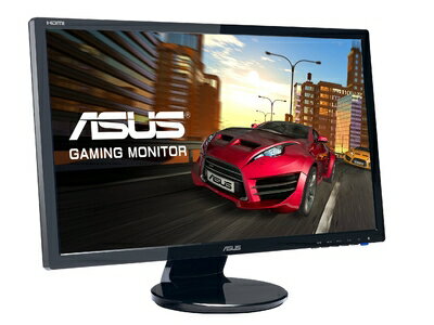 【中古】 ASUSTek ゲーミングモニター24型 フルHDディスプレイ (応答速度1ms / HDMI,DVI,D-sub/スピーカー内蔵/VESA規格 / 3年) VE248HR