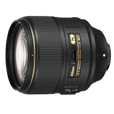 【中古】 Nikon 単焦点レンズ AF-S NIKKOR 105mm f/1.4E ED フルサイズ対応