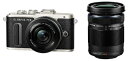 【中古】 OLYMPUS ミラーレス一眼 E-PL8 ダブルズームキット ブラック(2)