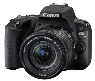  Canon デジタル一眼レフカメラ EOS Kiss X9 ブラック レンズキット EF-S18-55 F4 STM付属 KISSX9BK-1855F4ISSTMLK
