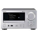 【中古】 ONKYO ネットワークCDレシーバー ハイレゾ対応 シルバー CR-N775(S)