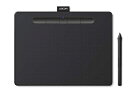 【中古】 【限定】ワコム ペンタブレット Wacom Intuos Mediumワイヤレス クリスタ付き 黒 Androidにも対応 データ特典付き TCTL6...
