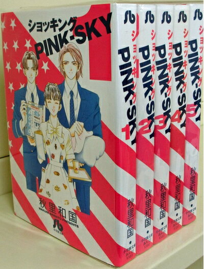 Other - 【中古】 ショッキングPink-Sky 文庫版 コミック 全5巻完結セット (あA)