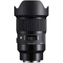 【中古】 SIGMA 単焦点広角レンズ 20mm F1.4 DG HSM SONY-Eマウント用 ミラーレス(フルサイズ)専用