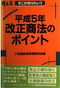 【中古】 平成5年改正商法のポイント: そこが知りたい!