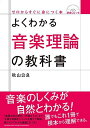 【中古】 よくわかる音楽理論の教科書 【CDつき】 (ゼロからすぐに身につく本)
