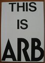 【中古】 THIS IS ARB: 闘い抜くんだ