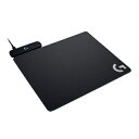 【中古】(新古品・未使用品) Logicool G ゲーミングマウスパッド G-PMP-001 POWERPLAY ワイヤレス 充電 対応 ハード & クロス ...