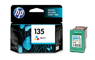 【中古】（新古品 未使用品） HP135インクカートリッジ カラー