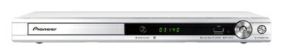 【中古】（新古品・未使用品） Pioneer ブルーレイプレーヤー アップスケーリング/音声付き早見・遅見再生機能搭載 ホワイト BDP-3140-W