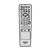 【中古】（新古品・未使用品） シャープ DVD DV-SF80P用リモコン送信機 0046380112