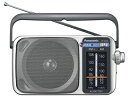 【中古】(新古品・未使用品) パナソニック FM/AM 2バンドレシーバー (シルバー) RF-2450-S