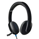 【中古】(新古品・未使用品) ロジクール ヘッドセット H540r ノイズキャンセリング マイク付き ステレオ USB 接続 軽量 ヘッドホン ヘッドフォン ブラック windows mac Chrome テレワーク リモートワーク Web会議 国内正規品 2年間