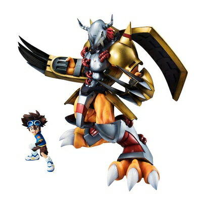 [중고] (신고품 미사용품) 메가 하우스 (MegaHouse) Precious GEM 시리즈 디지몬 어드벤처 워그레이몬 & 야가미 타이치 완성품 피규어