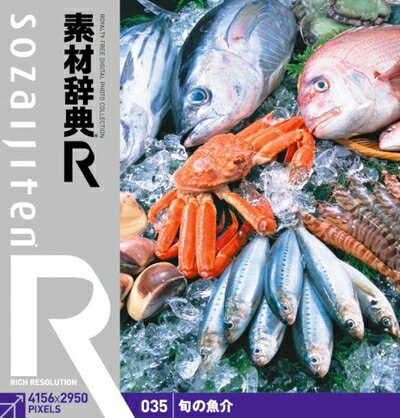 【中古】（新古品・未使用品） 素材辞典[R(アール)] 035 旬の魚介