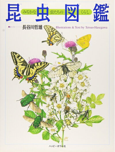 【中古】 昆虫図鑑: みぢかな虫たちのくらし (ハッピーオウル社のしぜんの本)