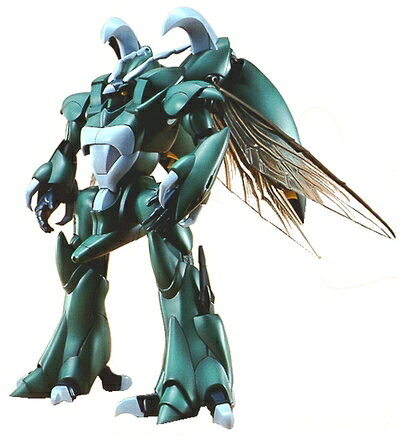 【中古】（新古品・未使用品） HGAB 聖戦士ダンバイン ライネック 1/72スケール 色分け済みプラモデル