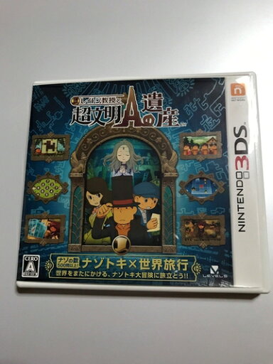 【中古】(新古品・未使用品) レイトン教授と超文明Aの遺産 - 3DS 【中古】(新古品・未使用品) レイトン教授と超文明Aの遺産 - 3DS