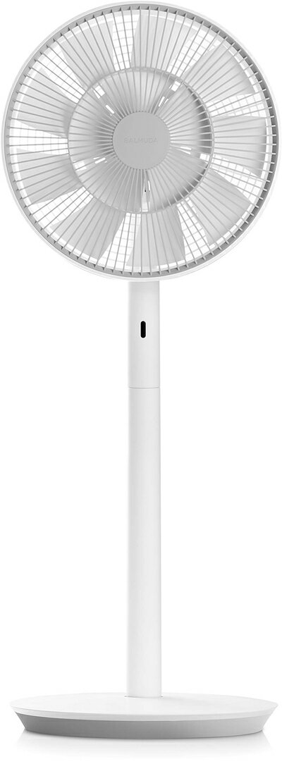 【中古】（新古品・未使用品） バルミューダ ザ・グリーンファン DCモーター扇風機 BALMUDA The GreenFan EGF-1700-WG (ホワイト×グレー)