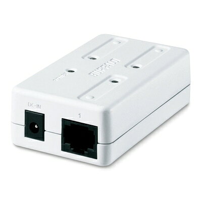 【中古】（新古品・未使用品） BUFFALO 10/100Mbps対応 プラスチック筺体 AC&USB電源 3ポート ホワイト スイッチングハブ LSW-TX-3EP/CUW